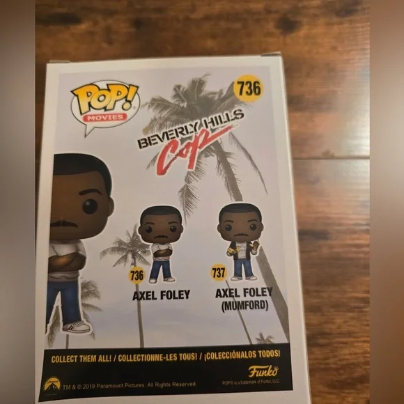 Funko Pop Beverly Hills Cop Axel Foley #736 Brand New - Picture 2 of 4